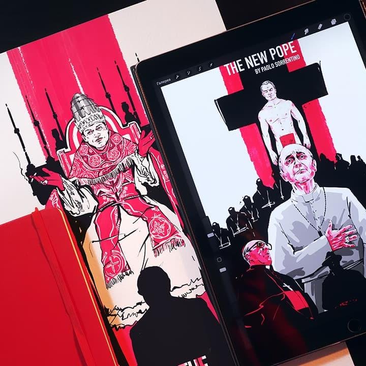 Авторская иллюстрация в Procreate