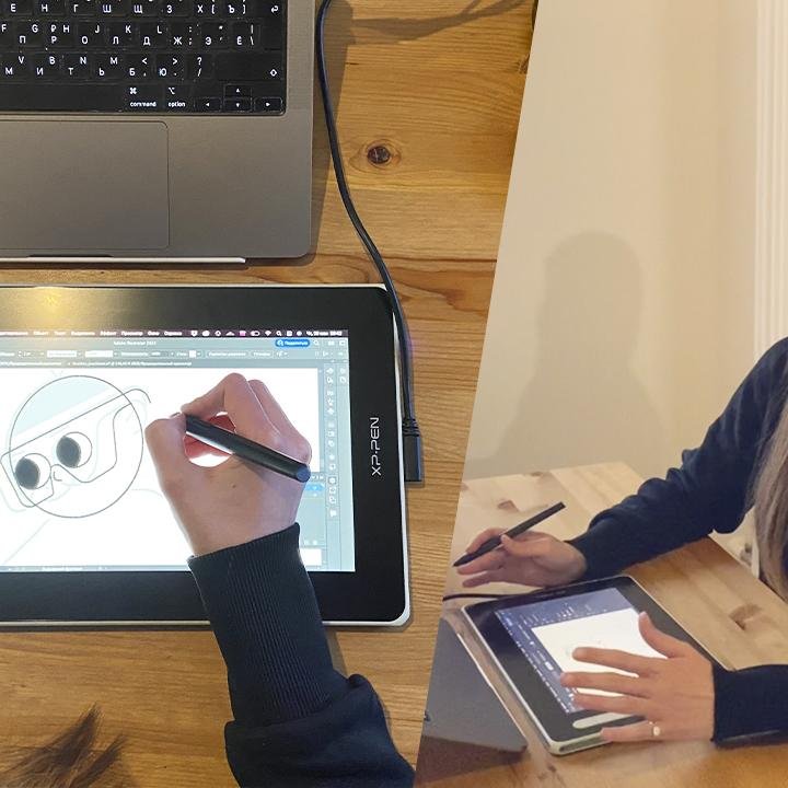 Тест интерактивного дисплея XPPen Artist 12 2-ое поколение